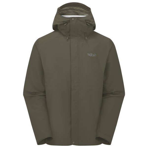 Rab - Downpour Jacket - Regenjacke Gr L army Rab - Downpour Jacket - Regenjacke Gr L army von Rab