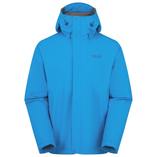 Rab - Downpour Jacket - Regenjacke Gr L blau Rab - Downpour Jacket - Regenjacke Gr L blau von Rab
