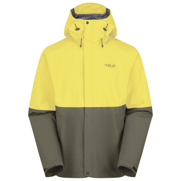 Rab - Downpour Jacket - Regenjacke Gr L gelb Rab - Downpour Jacket - Regenjacke Gr L gelb von Rab