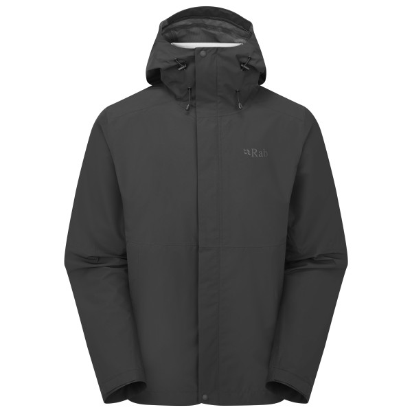 Rab - Downpour Jacket - Regenjacke Gr S grau/schwarz Rab - Downpour Jacket - Regenjacke Gr S grau/schwarz von Rab