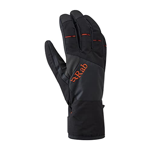Rab Herren Cresta GTX Handschuhe, black, S Rab Herren Cresta GTX Handschuhe, black, S von Rab