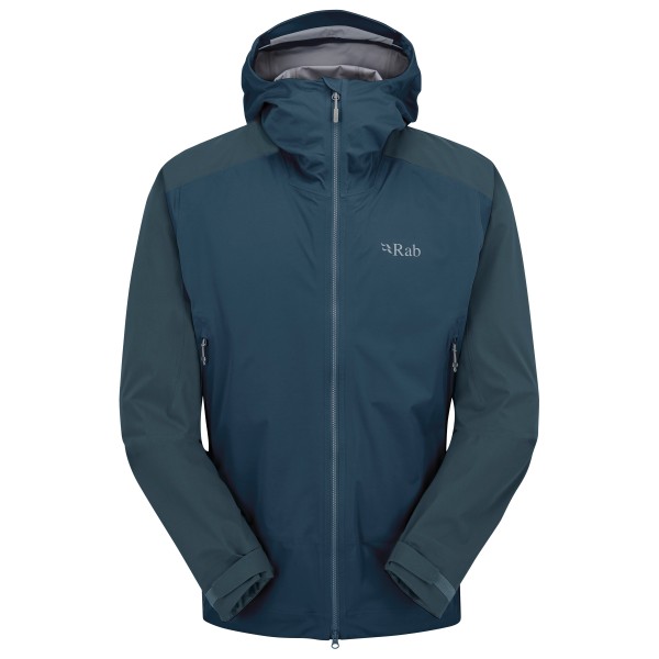 Rab - Kinetic Alpine 2.0 Jacket - Regenjacke Gr S blau von Rab