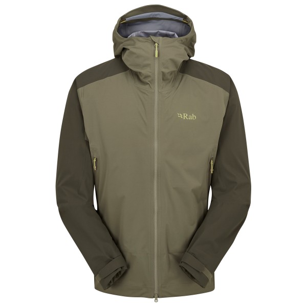 Rab - Kinetic Alpine 2.0 Jacket - Regenjacke Gr S oliv von Rab