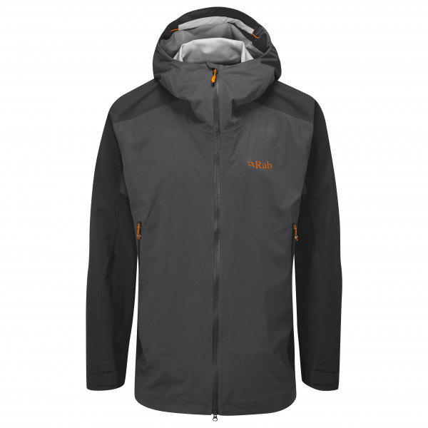 Rab - Kinetic Alpine 2.0 Jacket - Regenjacke Gr XL grau von Rab