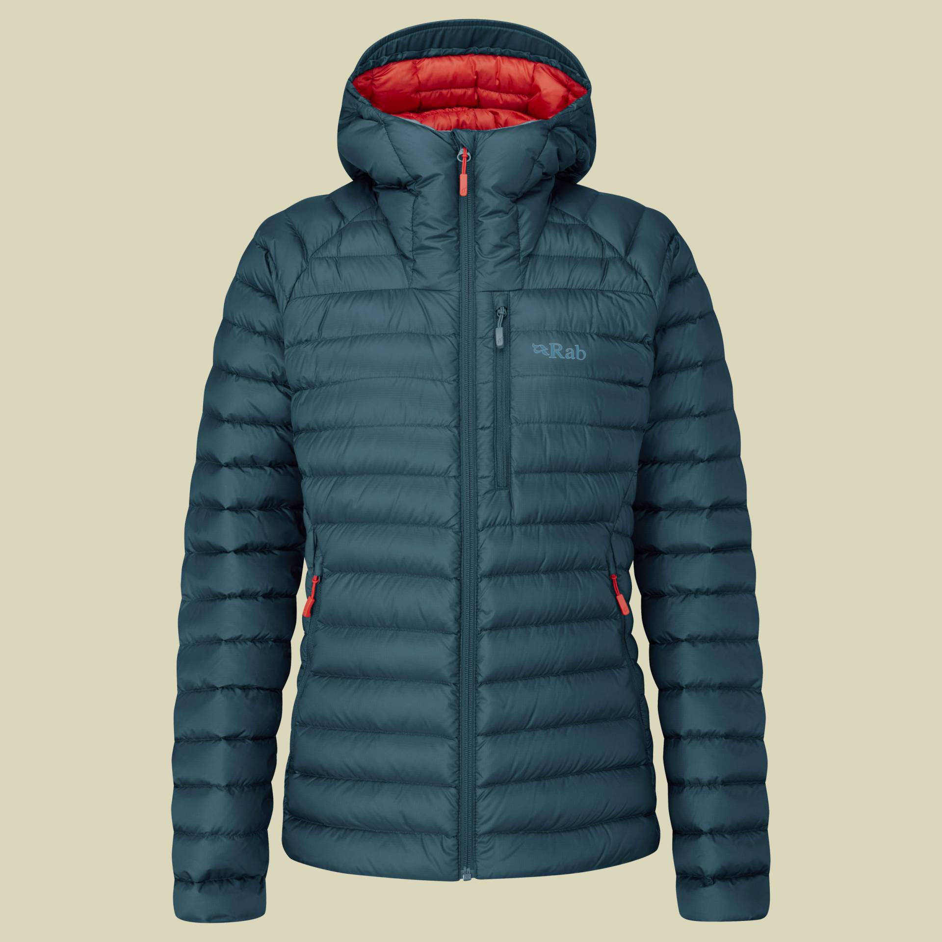 Microlight Alpine Jacket Women Größe 42 (14) Farbe orion blue von Rab