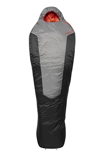 Rab Solar Ultra 1 Schlafsack, Granite, Long Left Rab Solar Ultra 1 Schlafsack, Granite, Long Left von Rab