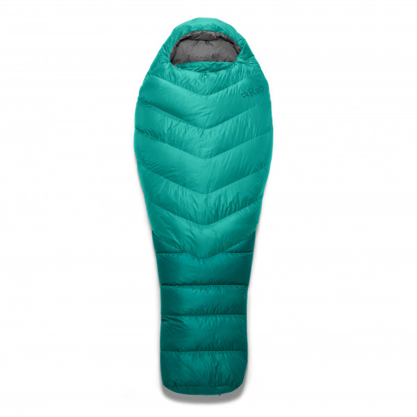 Rab - Women's Alpine 600 - Daunenschlafsack Gr bis 185 cm Körperlänge grün von Rab