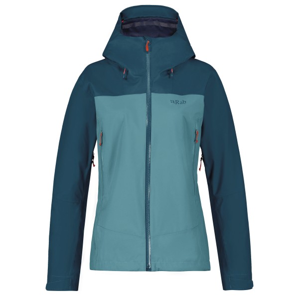 Rab - Women's Arc Eco Jacket - Regenjacke Gr 16 blau/türkis Rab - Women's Arc Eco Jacket - Regenjacke Gr 16 blau/türkis von Rab