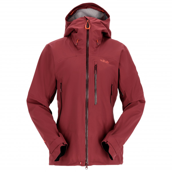 Rab - Women's Firewall Jacket - Regenjacke Gr 10 rot von Rab