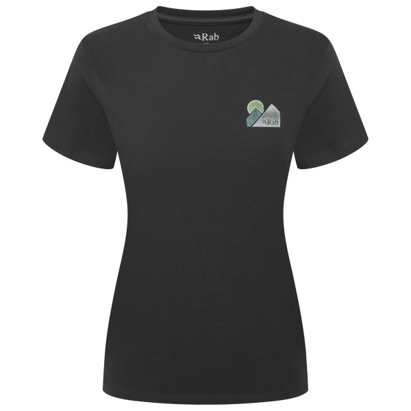 Rab - Women's Tuku Vista Tee - T-Shirt Gr 10 schwarz Rab - Women's Tuku Vista Tee - T-Shirt Gr 10 schwarz von Rab