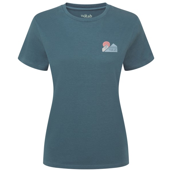 Rab - Women's Tuku Vista Tee - T-Shirt Gr 12 blau Rab - Women's Tuku Vista Tee - T-Shirt Gr 12 blau von Rab