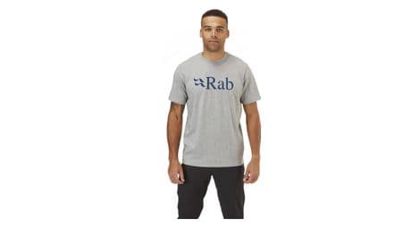 rab stance logo graues herren t shirt von Rab