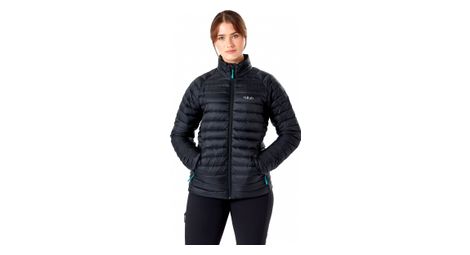 damen daunenjacke rab microlight schwarz von Rab