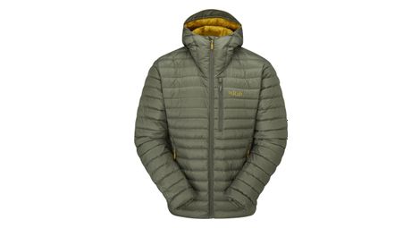 p daunenjacke  p rab microlight alpine khaki von Rab