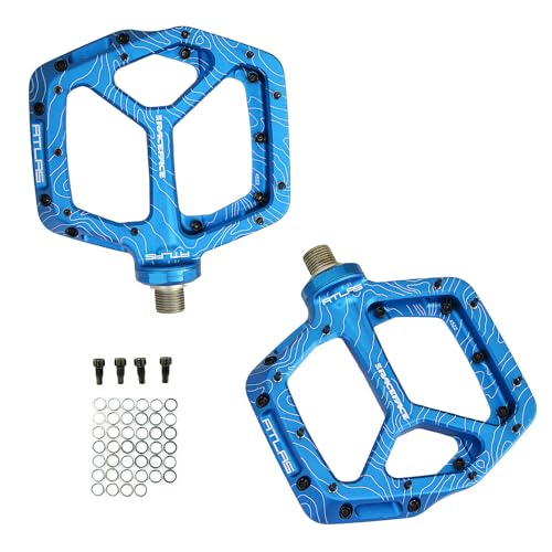RaceFace Atlas Bike Platform Pedals, Blau, RF2945 RaceFace Atlas Bike Platform Pedals, Blau, RF2945 von Race_Face