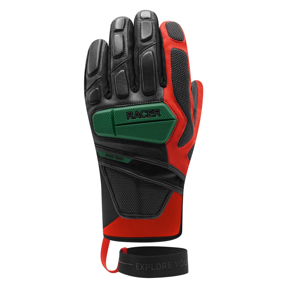 Racer Racing Pro Gloves Schwarz M Mann Racer Racing Pro Gloves Schwarz M Mann von Racer