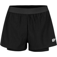 Racket Roots Teamline 2in1 Ballshort Damen in schwarz, Größe: S von Racket Roots