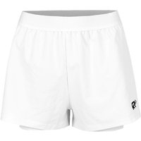 Racket Roots Teamline 2in1 Ballshort Damen in weiß, Größe: XS von Racket Roots