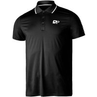 Racket Roots Teamline Polo Herren in schwarz, Größe: S von Racket Roots