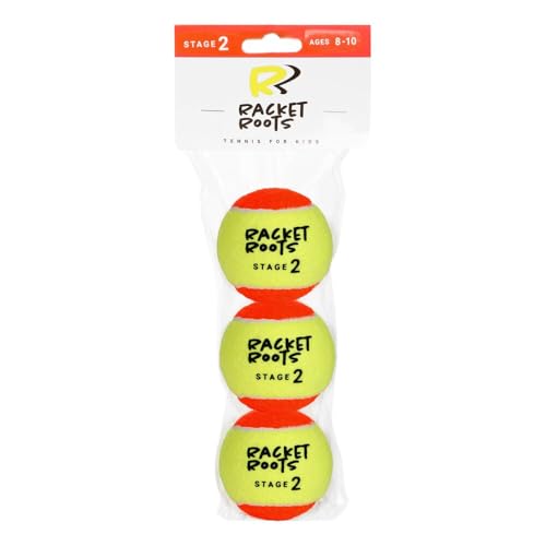 Racket Roots Tennisbälle Rr Stage 2- Polybag 3er Beutel Racket Roots Tennisbälle Rr Stage 2- Polybag 3er Beutel von Racket Roots