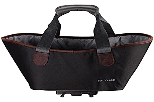 Racktime Unisex -Erwachsene Agnetha Einkaufstasche, Carbon Black, 15 Liter Racktime Unisex -Erwachsene Agnetha Einkaufstasche, Carbon Black, 15 Liter von Tubus