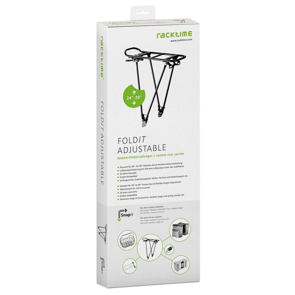 Racktime Gepäckträger FOLD IT adjustable 24 -29 Racktime Gepäckträger FOLD IT adjustable 24 -29 von Racktime