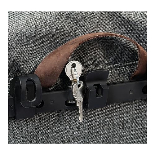 Racktime Secureit Sidebag Schloss einzeln mit 2 Schlüsseln, Silber Racktime Secureit Sidebag Schloss einzeln mit 2 Schlüsseln, Silber von Racktime