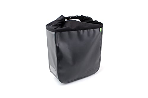 Racktime Unisex – Erwachsene Donna Fahrradlenkertasche, schwarz, 1size von Racktime