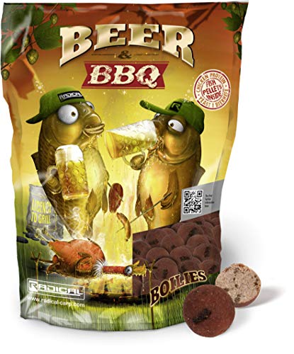 Radical Beer & BBQ Boilie Ø16mm 1kg von Radical