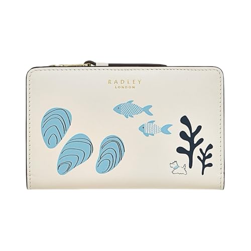 RADLEY London Sea Swim Medium Bifold Wallet, Natürlich, Medium, Faltbare Brieftasche von Radley