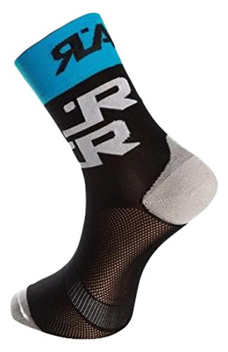 Rafa 'l Attack Socken Herren, Herren, Attack, Noir/Turquoise von Rafa'l