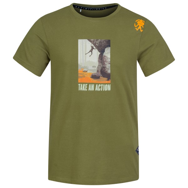 Rafiki - Arcos - T-Shirt Gr L oliv von Rafiki