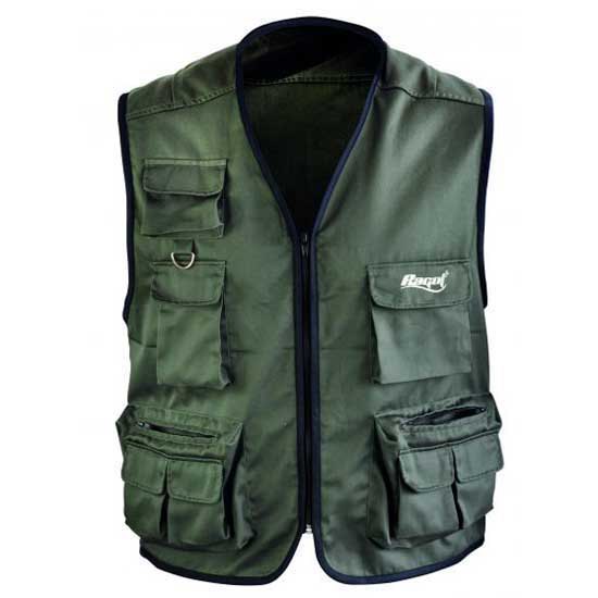 Ragot 10 Pockets Vest Grün 4XL Mann von Ragot