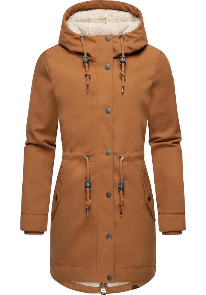 Ragwear Kurzmantel Canny Canvas Wasserdichter Damen Wintermantel mit Kapuze Ragwear Kurzmantel Canny Canvas Wasserdichter Damen Wintermantel mit Kapuze von Ragwear