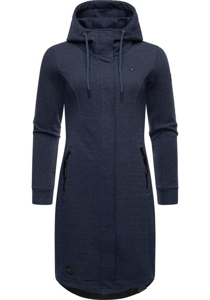 Ragwear Kurzmantel Letti Long Übergangsjacke aus Fleece mit Kapuze Ragwear Kurzmantel Letti Long Übergangsjacke aus Fleece mit Kapuze von Ragwear