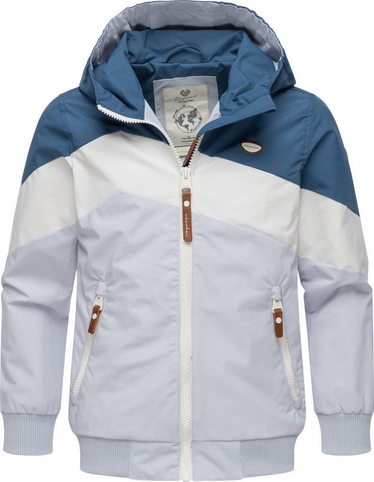 Ragwear Outdoorjacke Kristla Block Dreifarbige Mädchen Übergangsjacke Ragwear Outdoorjacke Kristla Block Dreifarbige Mädchen Übergangsjacke von Ragwear
