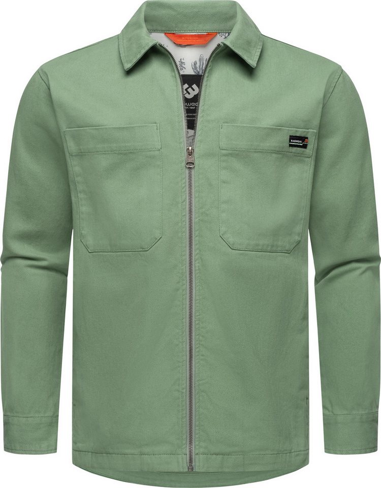 Ragwear Outdoorjacke Liwty stylische Herren Hemdjacke mit Brusttasche Ragwear Outdoorjacke Liwty stylische Herren Hemdjacke mit Brusttasche von Ragwear