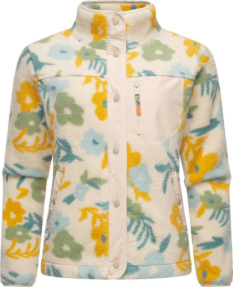 Ragwear Plüschjacke Appopis Print Auffällige flauschige Übergangsjacke aus Teddyfleece Ragwear Plüschjacke Appopis Print Auffällige flauschige Übergangsjacke aus Teddyfleece von Ragwear