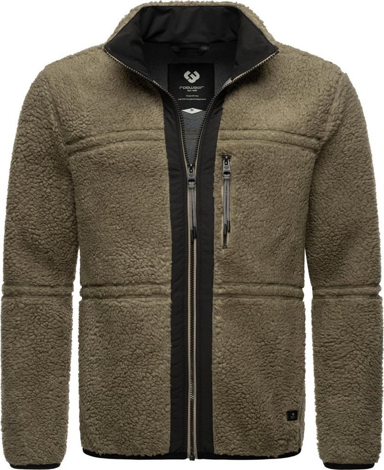 Ragwear Plüschjacke Noory Herren Basic Teddy-Fleece Jacke Ragwear Plüschjacke Noory Herren Basic Teddy-Fleece Jacke von Ragwear