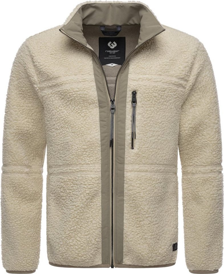Ragwear Plüschjacke Noory Herren Basic Teddy-Fleece Jacke Ragwear Plüschjacke Noory Herren Basic Teddy-Fleece Jacke von Ragwear
