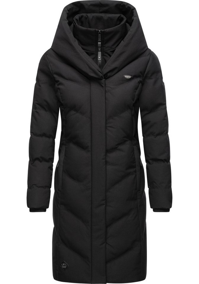 Ragwear Steppmantel Natalka Melange wasserdichter Damen Wintermantel mit gefütterter Kapuze Ragwear Steppmantel Natalka Melange wasserdichter Damen Wintermantel mit gefütterter Kapuze von Ragwear