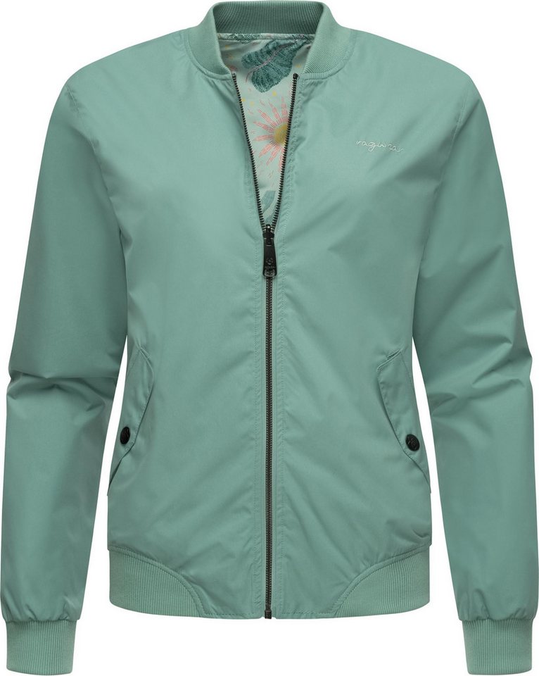 Ragwear Wendejacke Joom modische 2-in-1-Jacke mit Alloverprint und unifarbener Seite Ragwear Wendejacke Joom modische 2-in-1-Jacke mit Alloverprint und unifarbener Seite von Ragwear