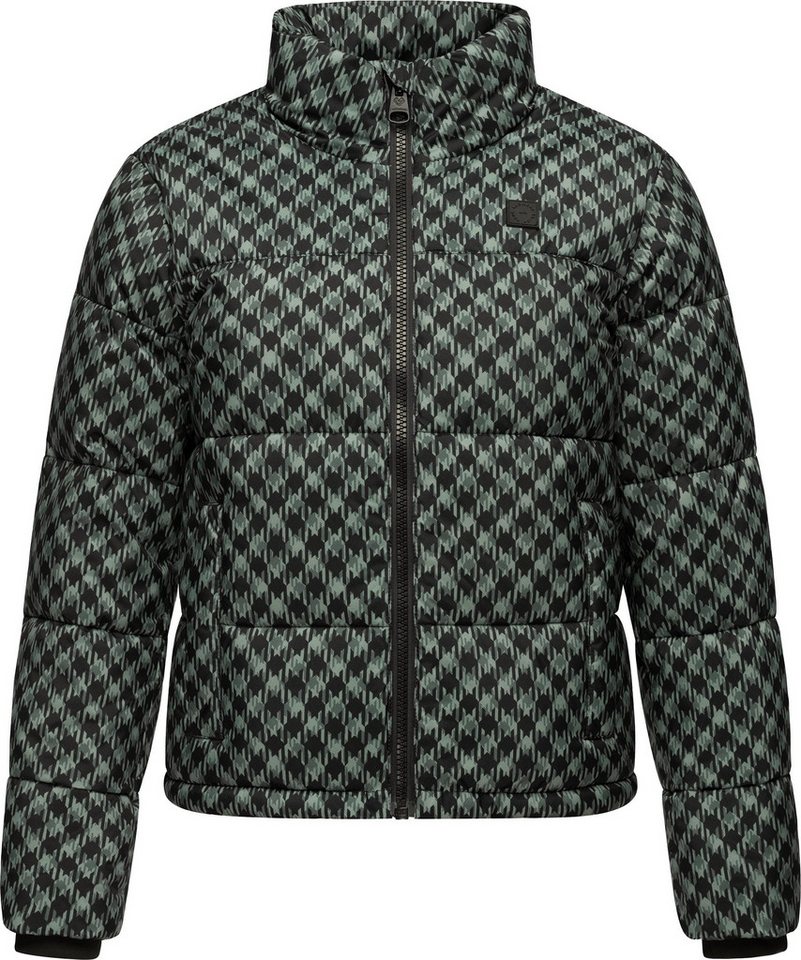 Ragwear Winterjacke Serah Print wasserdichte Winter Steppjacke mit Hahnentritt Muster Ragwear Winterjacke Serah Print wasserdichte Winter Steppjacke mit Hahnentritt Muster von Ragwear