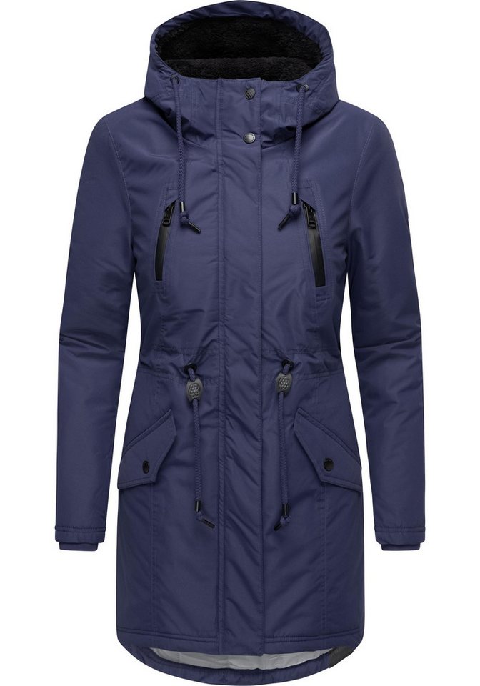 Ragwear Wintermantel Elsien wasserdichter Winterparka mit Teddyfell-Futter Ragwear Wintermantel Elsien wasserdichter Winterparka mit Teddyfell-Futter von Ragwear