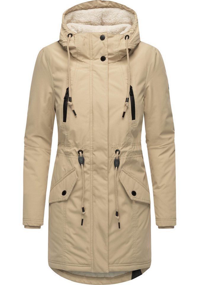 Ragwear Wintermantel Elsien wasserdichter Winterparka mit Teddyfell-Futter Ragwear Wintermantel Elsien wasserdichter Winterparka mit Teddyfell-Futter von Ragwear