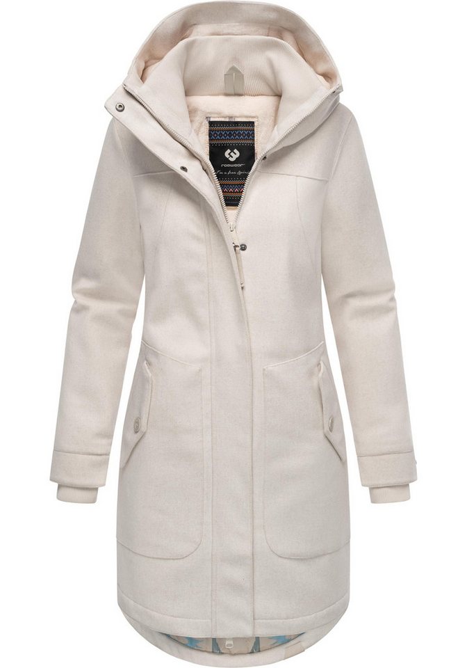 Ragwear Wintermantel Jannisa Coat Klassischer Damen Kurzmantel mit Kapuze Ragwear Wintermantel Jannisa Coat Klassischer Damen Kurzmantel mit Kapuze von Ragwear