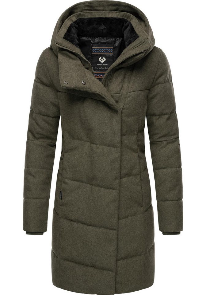 Ragwear Wintermantel Pavla Coat stylischer Damen Steppmantel in Woll-Optik Ragwear Wintermantel Pavla Coat stylischer Damen Steppmantel in Woll-Optik von Ragwear