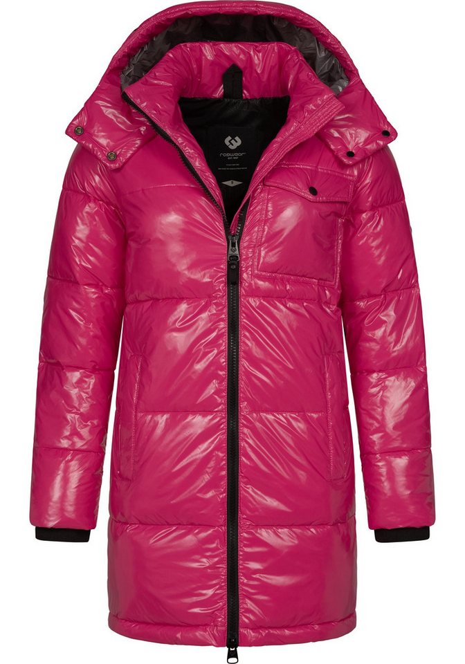 Ragwear Wintermantel Roobie Long super stylischer, gänzender Damen Steppmantel Ragwear Wintermantel Roobie Long super stylischer, gänzender Damen Steppmantel von Ragwear