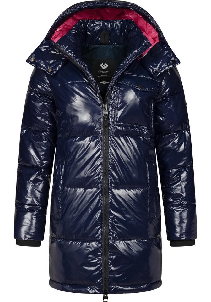 Ragwear Wintermantel Roobie Long super stylischer, gänzender Damen Steppmantel Ragwear Wintermantel Roobie Long super stylischer, gänzender Damen Steppmantel von Ragwear