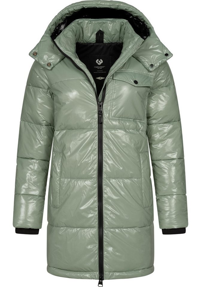 Ragwear Wintermantel Roobie Long super stylischer, gänzender Damen Steppmantel Ragwear Wintermantel Roobie Long super stylischer, gänzender Damen Steppmantel von Ragwear